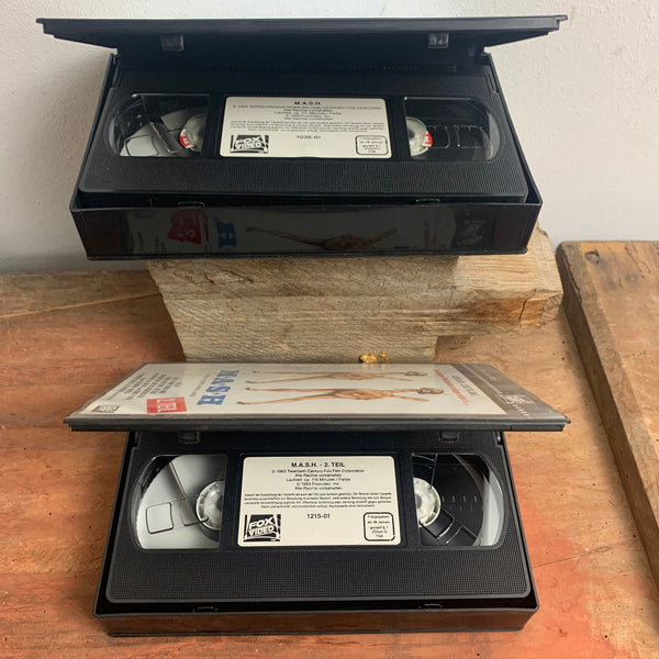 VHS Kassette MASH Teil 1 und 2