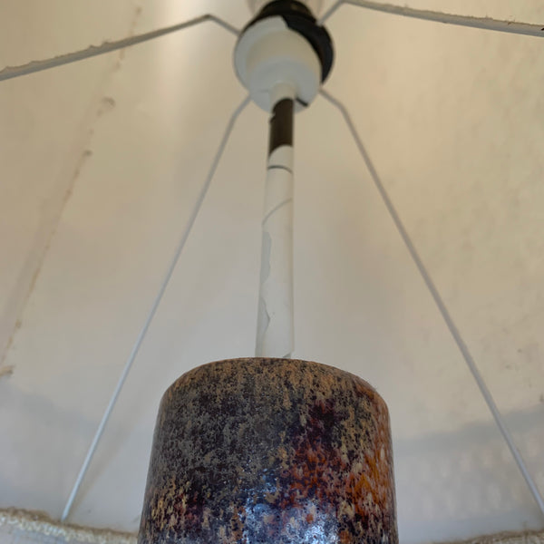 Schöne große Fat Lava Keramik Boden Lampe