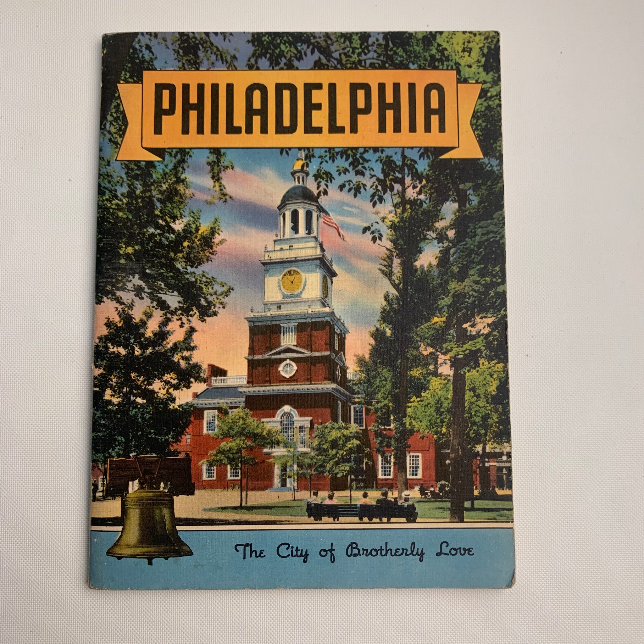 Vintage Buch Reiseführer Philadelphia the City of Brotherly Love