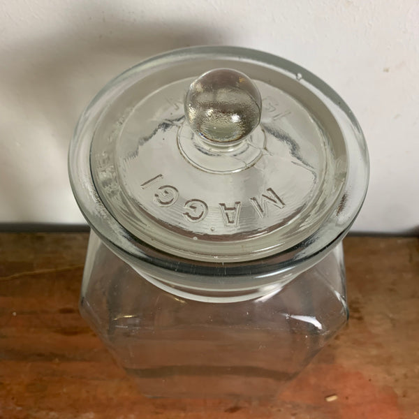 Vintage Maggi Vorratsglas für Brühwürfel