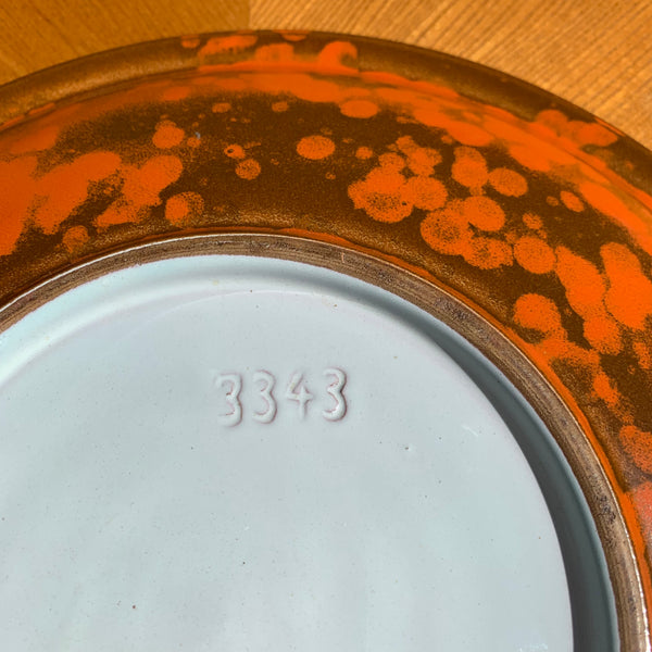 Fat Lava Keramik Schale Mid Century