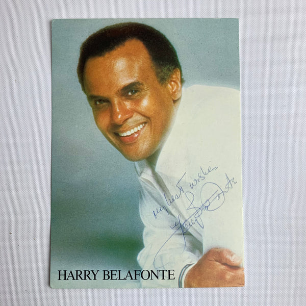 Autogramm Harry Belafonte