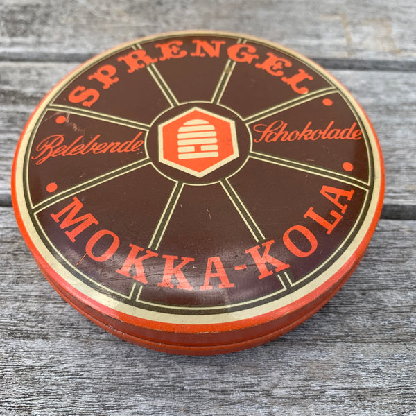 Vintage Blechdose Sprengel Mokka Kola