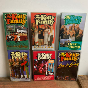 6 VHS Kassette The Kelly Family