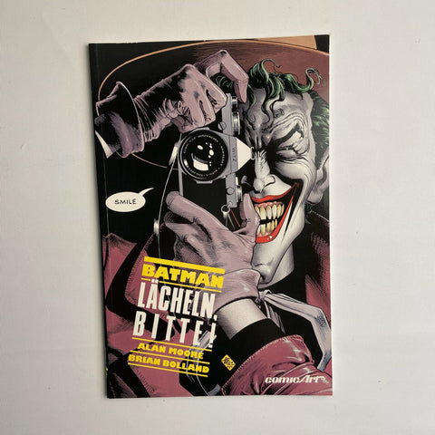 Comic Art Batman Lächeln Bitte