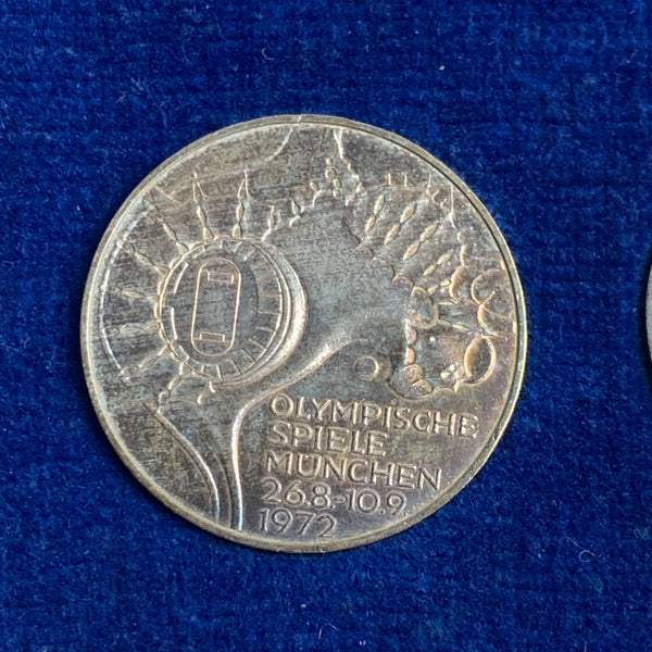 Set 10 DM Münzen Olympische Spiele 1972