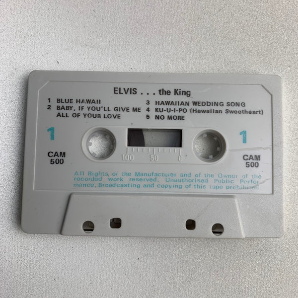 Cassette Tape Audio MC The King Elvis