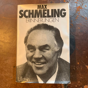 Buch Max Schmeling Erinnerungen mit Autogramm