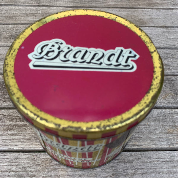 Vintage Keks Blechdose von Brandt