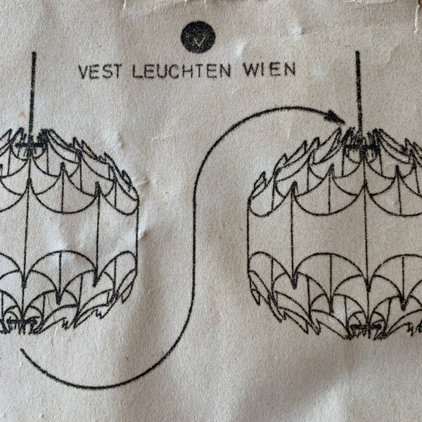 Deckenlampe Rythmic von Milanda Havlova für Vest Leuchten Austria