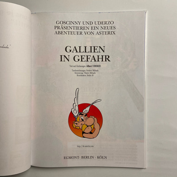 Comic Asterix Gallien in Gefahr