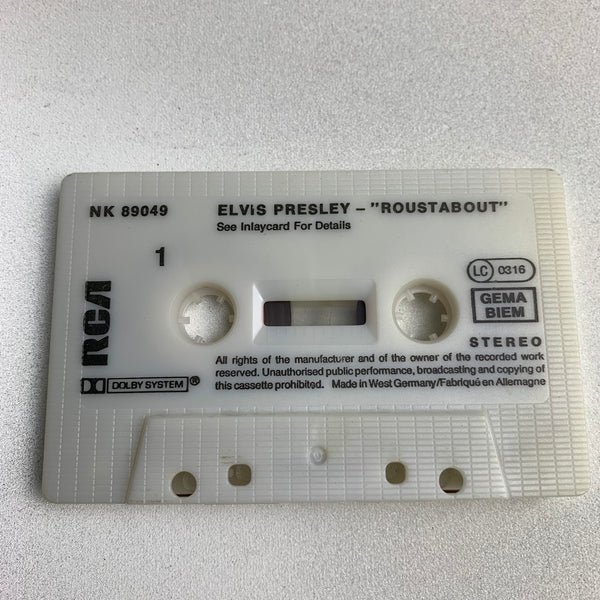 Cassette Tape Audio MC Elvis Roustabout