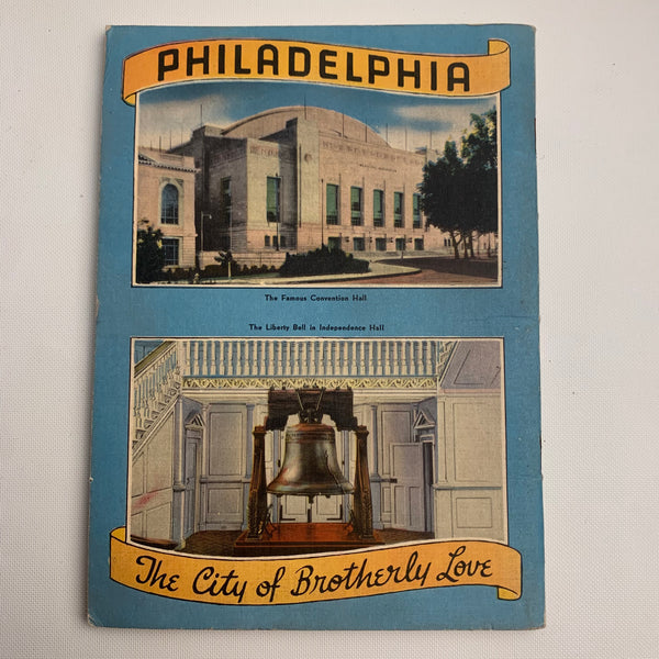 Vintage Buch Reiseführer Philadelphia the City of Brotherly Love