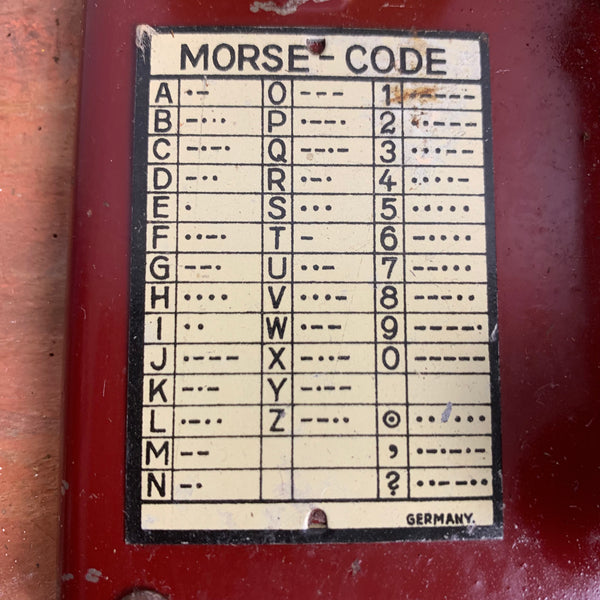 Vintage Morseapparat