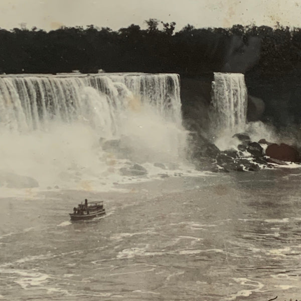 Original Foto von den Niagarafällen 1931
