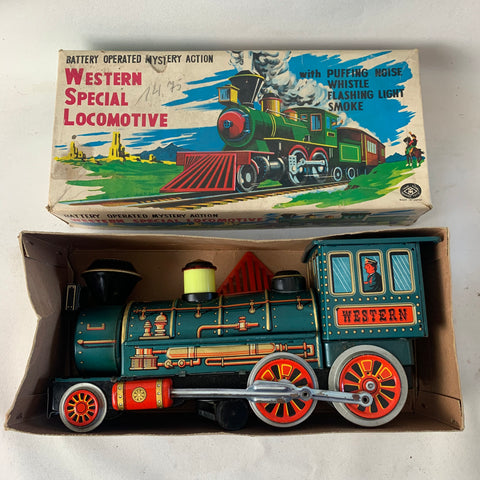 Blechspielzeug Western Special Locomotive