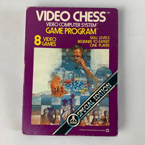 Video Chess Game Atari 2600