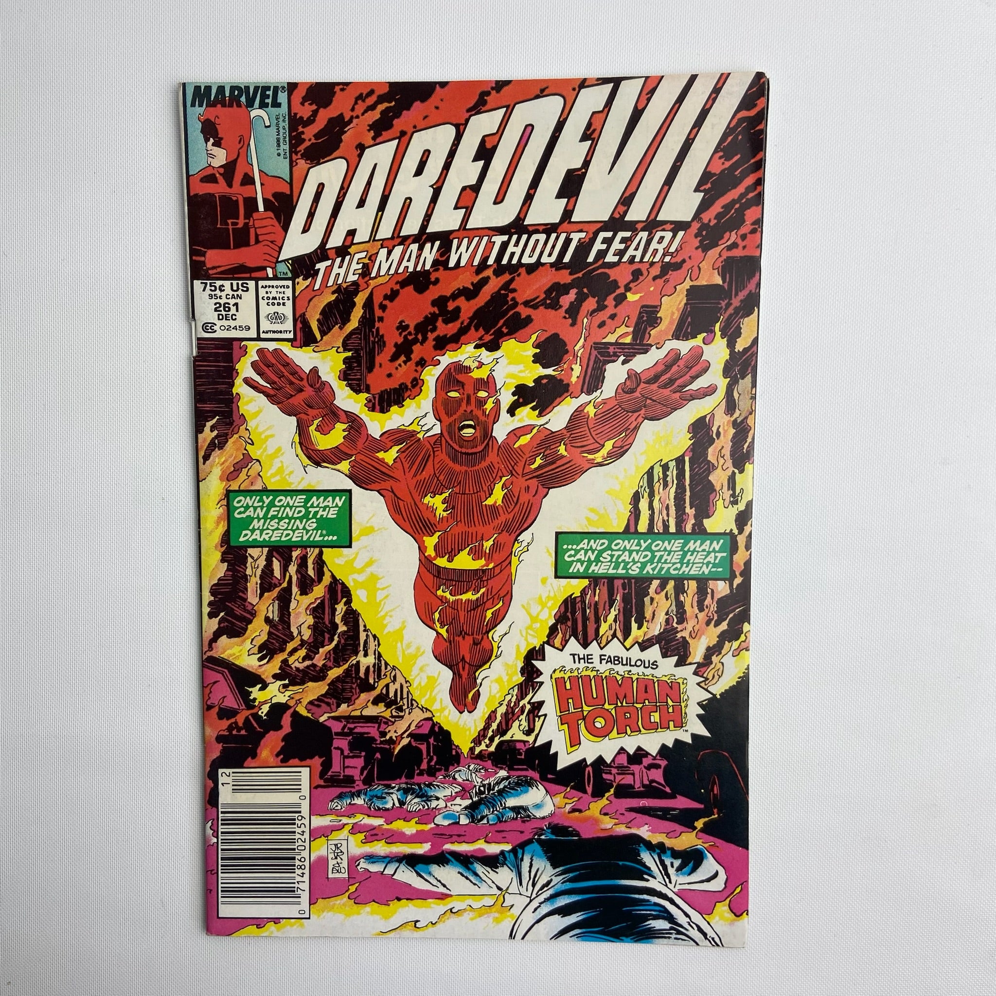 Daredevil MJ 261 Dec 1988 - Marvel Comic