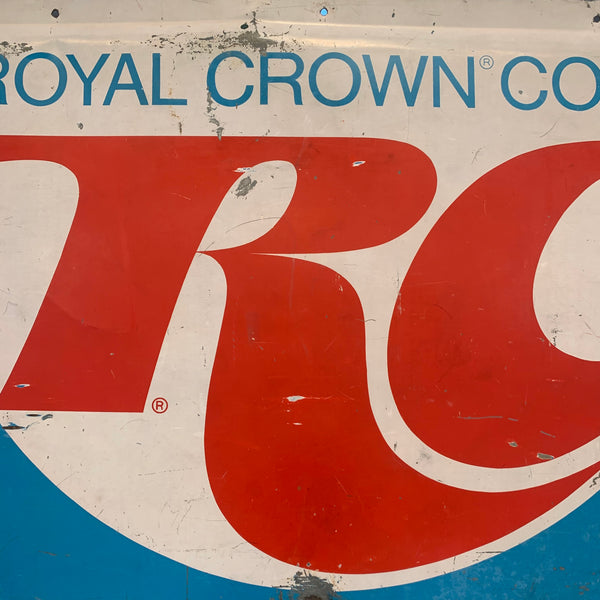 RC Cola / Royal Crown Cola Blech Schild
