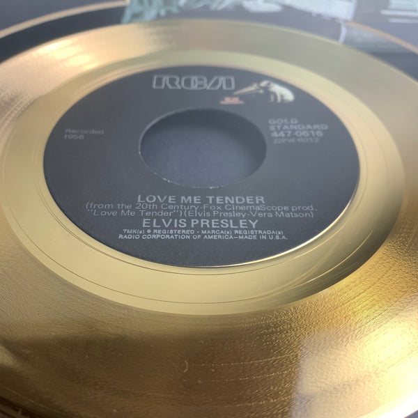 Goldene Schallplatte von Elvis Presley