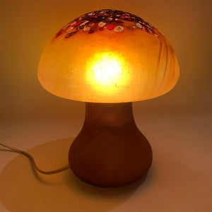 Pilzlampe von Monika Backström für Kosta Boda