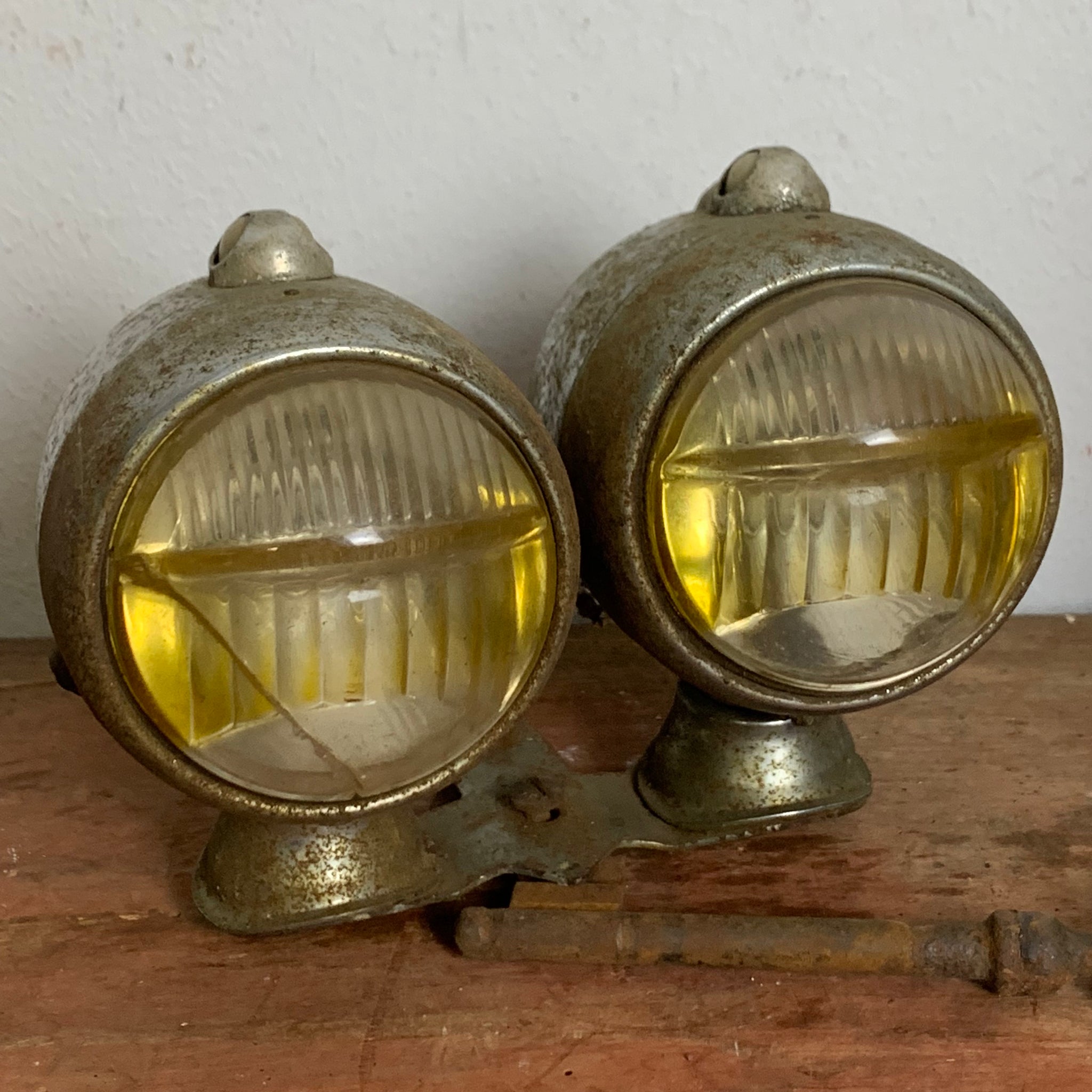 Doppel Fahrradlampe von Radsonne – Trödelfuchs Vintage Shop