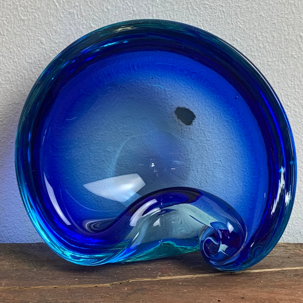 Murano Aschenbecher in blau