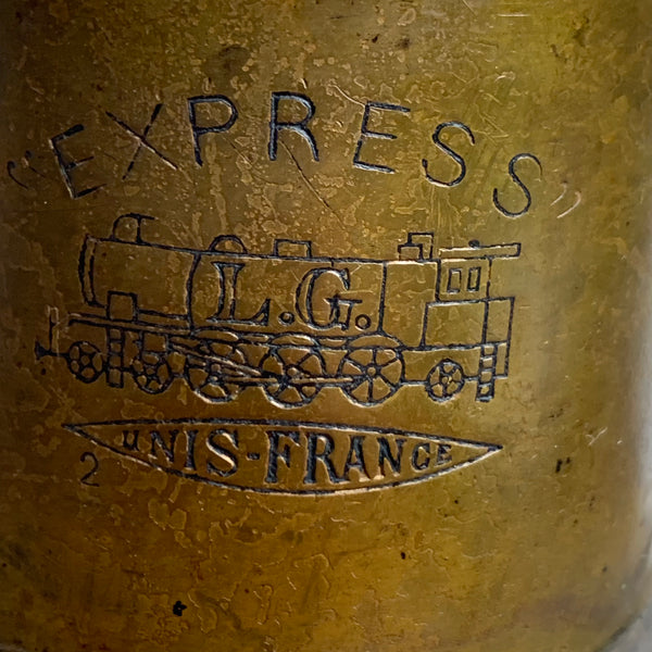 Antike Lötlampe Express Unis-France