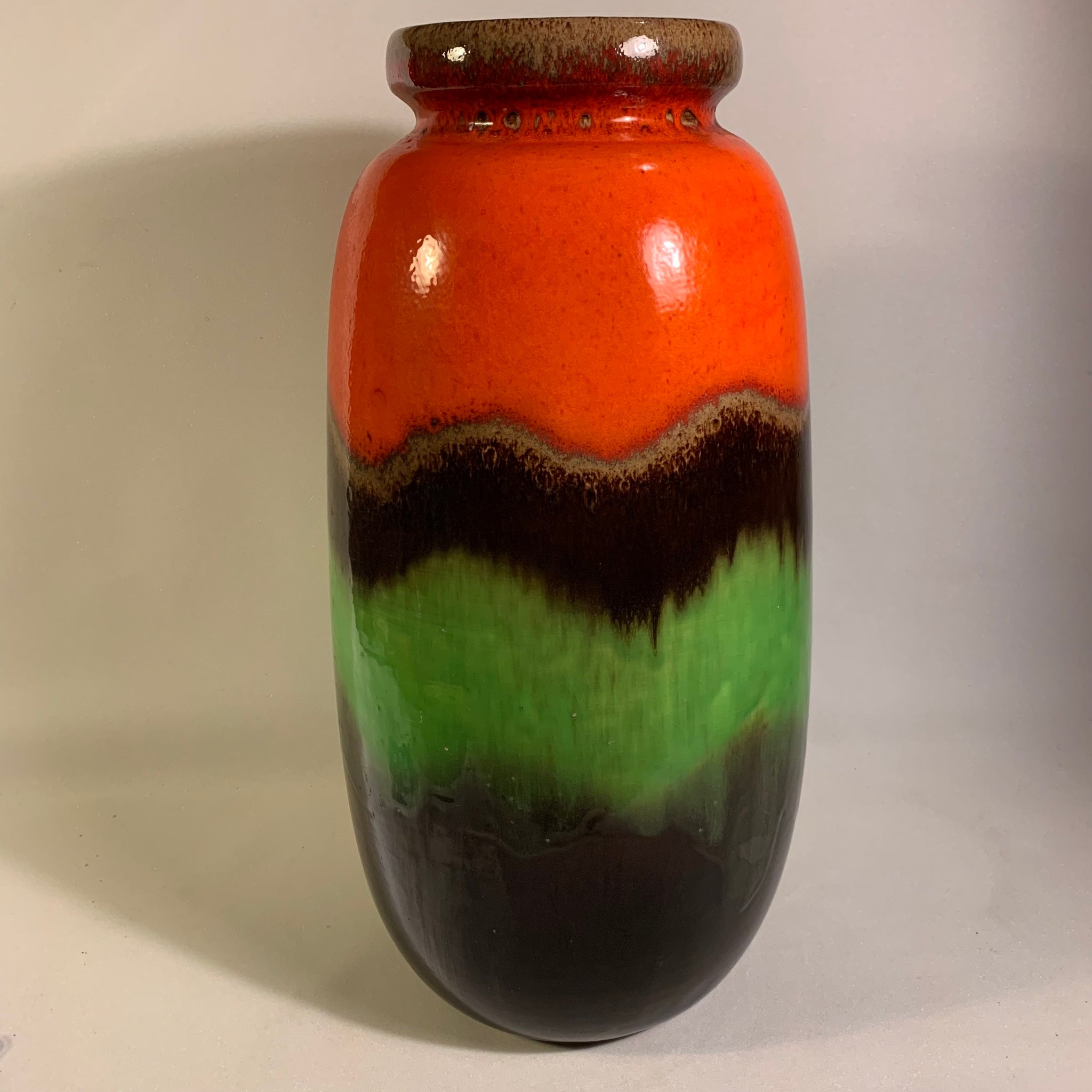 Große Fat Lava Bodenvase von Scheurich 284-53 – Trödelfuchs