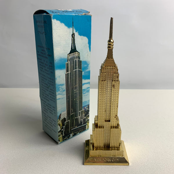 Vintage Empire State Building New York USA