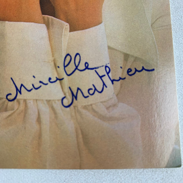 Autogramm Mireille Mathieu