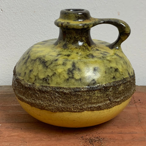 Vintage Keramik Vase GDR Haldensleben 4096