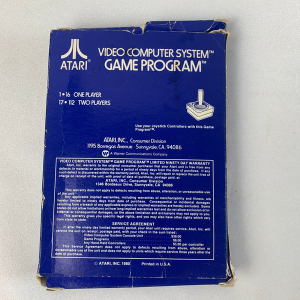 Space Invaders Game Atari 2600