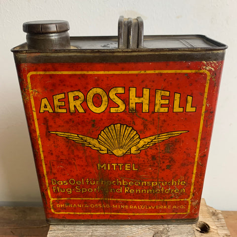 Vintage Aeroshell Kanister