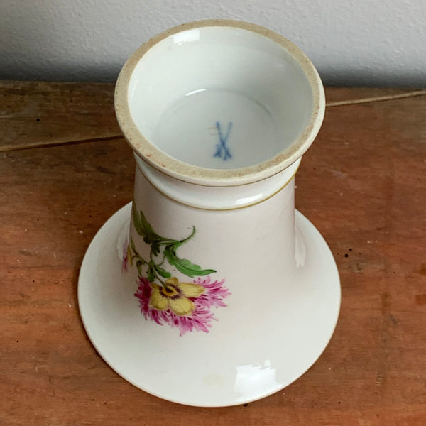 Meissen Kelch Vase Blumenmotiv