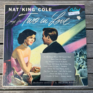 LP Nat King Cole Sing for Two in Love