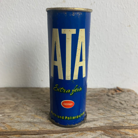 Vintage Blechdose ATA von Henkel