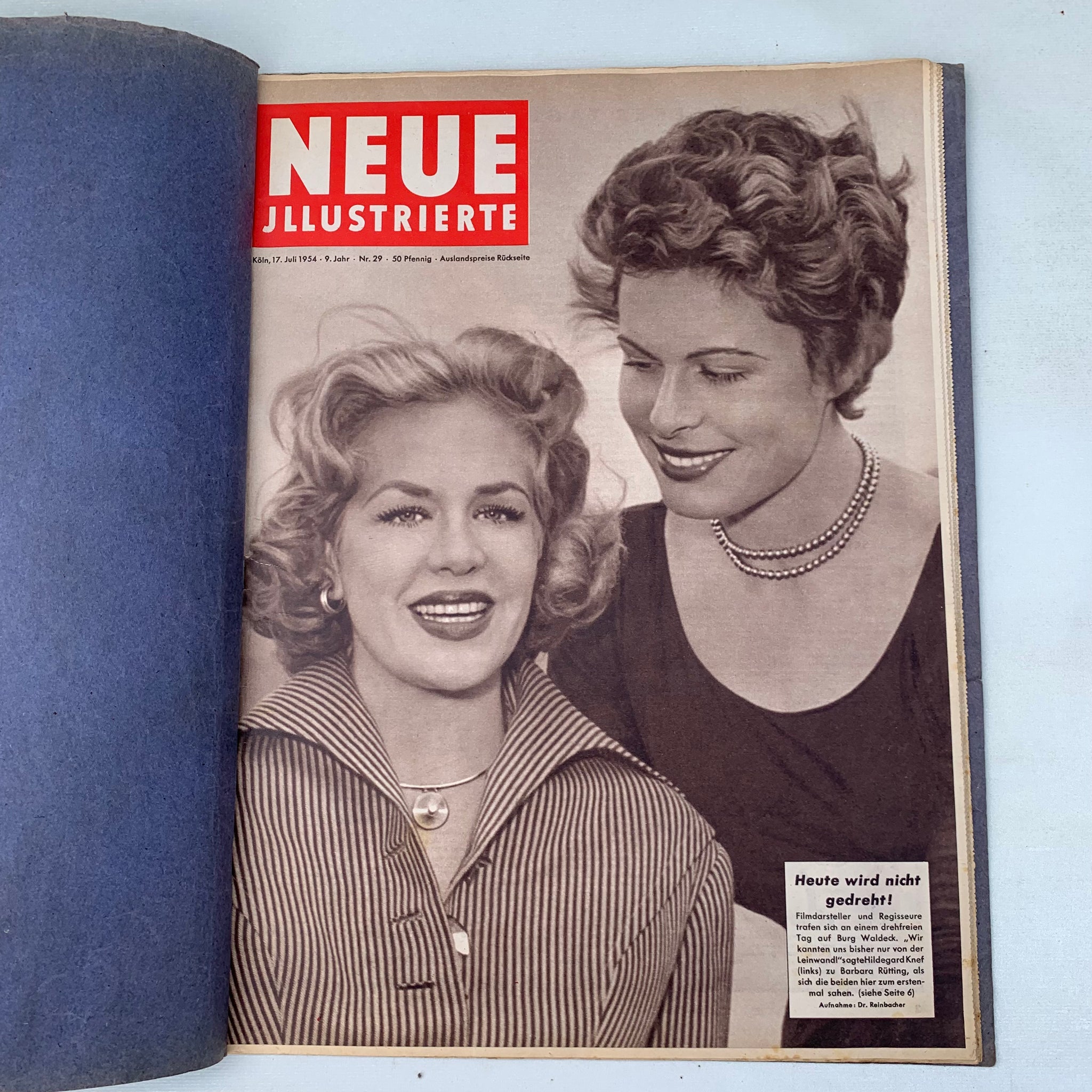 Magazin Neue Illustrierte Lesezirkel Sylt 1954