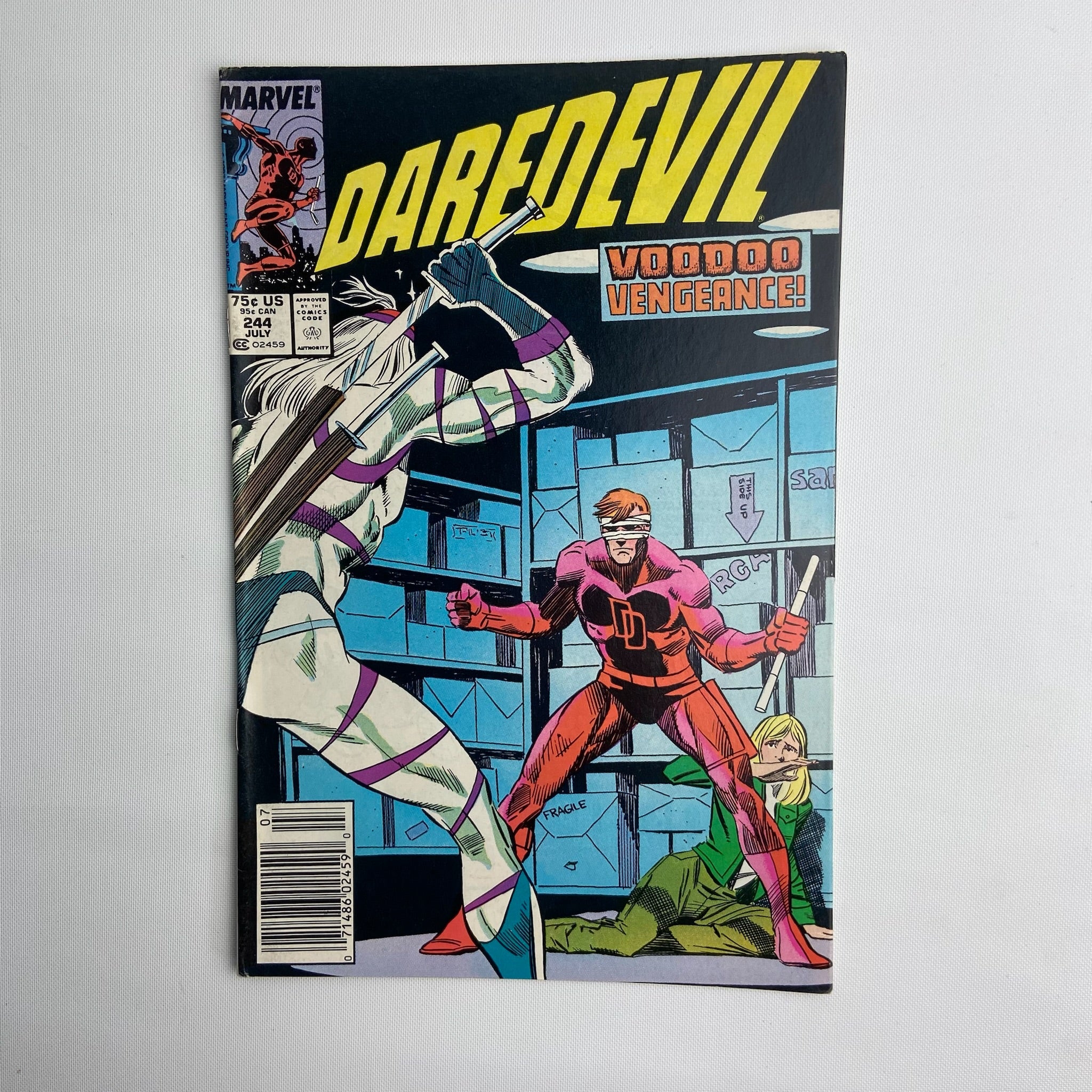 Daredevil MJ 244 Jul 1987 - Marvel Comic