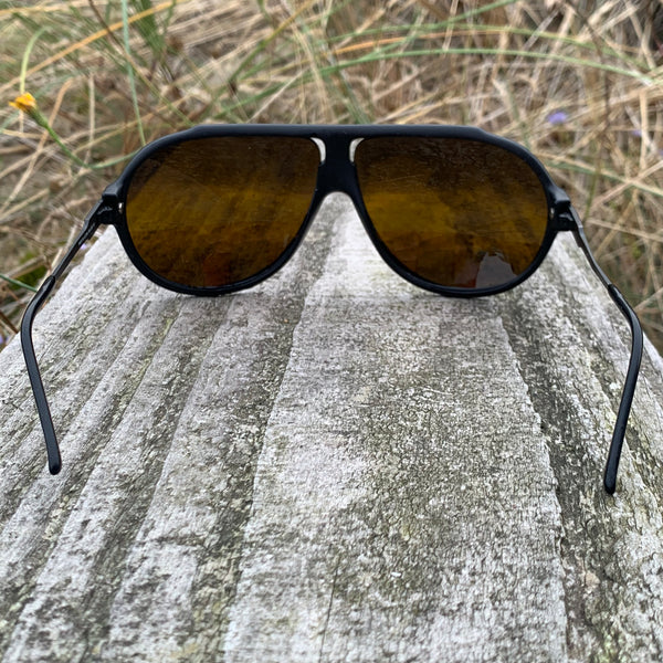 Vintage Sonnenbrille Carrera matt schwarz