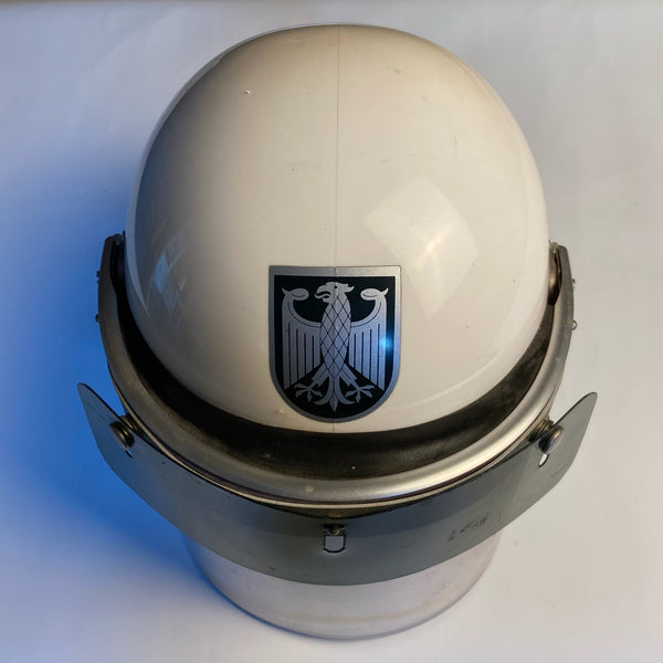 Vintage Einsatzhelm Polizei BGS