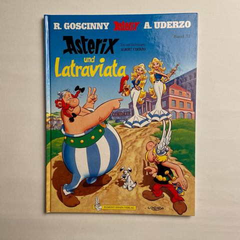 Comic Asterix und Latraviata