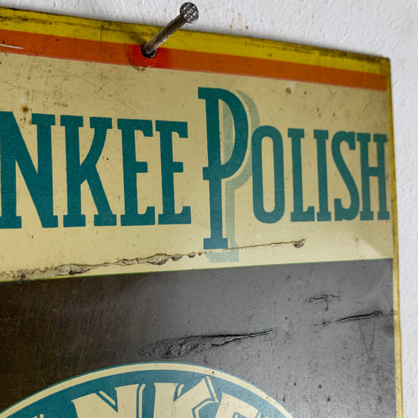 Vintage Blechschild Yankee Polish