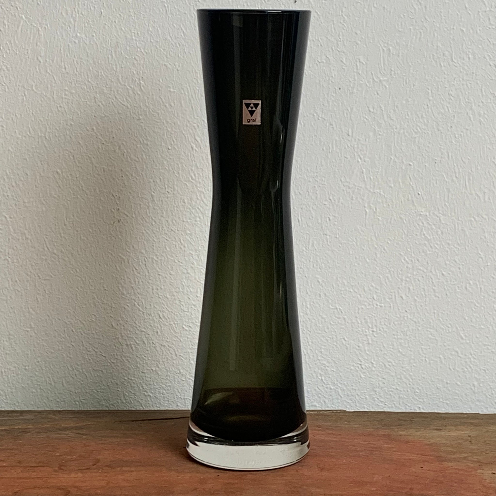 Vintage Vase von Gral Glas