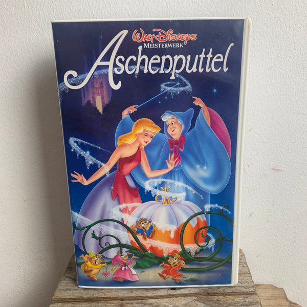 VHS Kassette Aschenputtel Meisterwerk von Walt Disney
