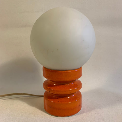 Orange Keramik Lampe 550 / 10