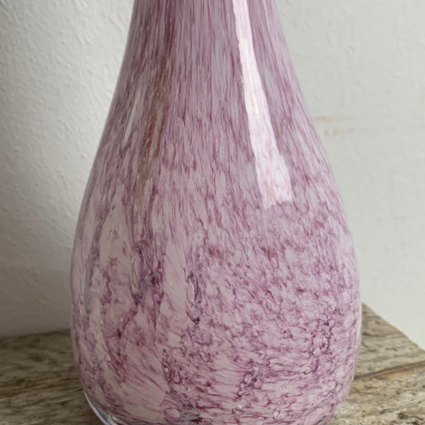Vintage Glad Vase von Ingrid Glas