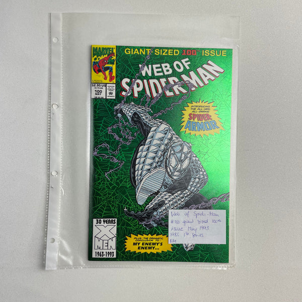 Marvel Comics Web of Spider-Man #100
