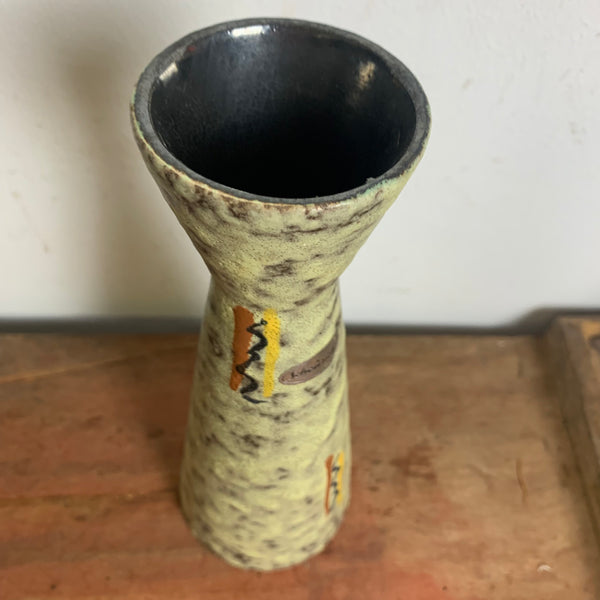 Mid Century Keramik Vase von Scheurich 520-22