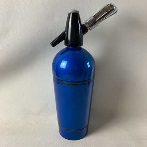 Sodasyphon Heimsyphon Modell A in blau